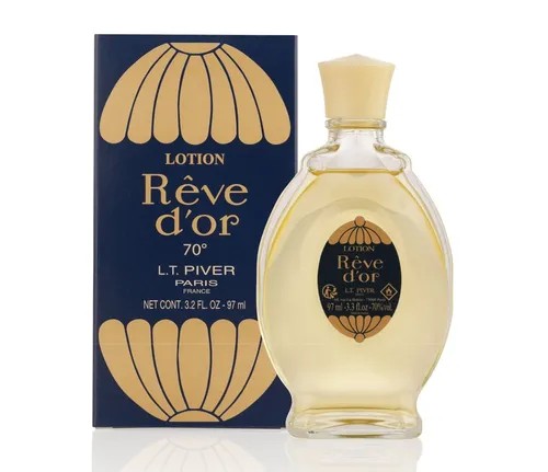 L.t. Piver Rêve d'Or Parfümlotion 97 ml – Klassischer Duft - Klassische Parfümlotion von Piver, vereint blumige und holzige Noten für ein elegantes Dufterlebnis. Ideal als erfrischender Spritzer nach dem Duschen, für jeden Anlass.