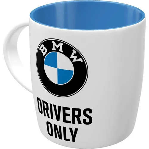 Nostalgic-Art - Kaffeebecher Kaffeepott Teetasse - BMW Drivers Only