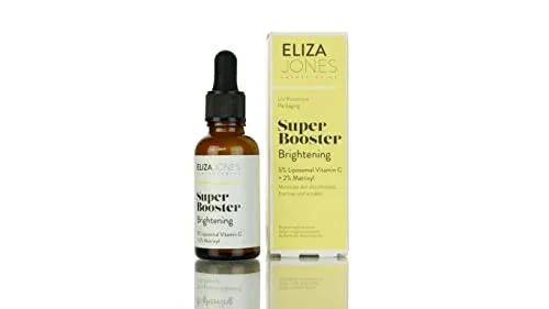 Spectrum Gesichtsserum Boosterserum Brightening 30 ml - Seren zur Hautaufhellung, reduziert dunkle Flecken und verbessert den Hautton. Mit praktischer Pipette und UV-Schutzverpackung für optimale Ergebnisse.