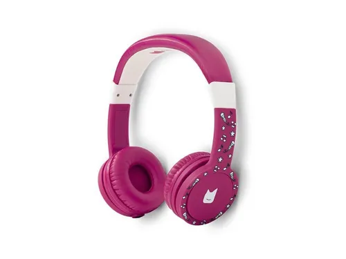 Tonies Lauscher revision - Beere On-Ear Kopfhörer für Kinder, mit Lautstärkebegrenzung auf 85 dB für sicheres Hören und ideal für unbeschwerten Musikgenuss