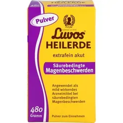 Luvos Heilerde Extrafein 480 g - Mineralisches Magen-Darm-Pulver zur Unterstützung bei Magenbeschwerden. Einfach in Wasser einrühren und genießen – ideal für den täglichen Gebrauch.