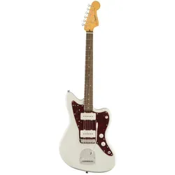 Squier CV 60s Jazzmaster LRL OWT - Squier Classic Vibe '60s Jazzmaster, E-Gitarre mit einzigartigem Vintage-Design und hochwertigem Alnico Single-Coil Tonabnehmer für authentischen Klang.