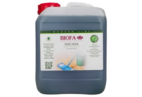 Biofa NACASA Universalreiniger 5L - Hautschonender Haushaltsreiniger, ideal für Böden, Möbel und Fensterrahmen. Effektive Reinigungskraft und umweltfreundlich.