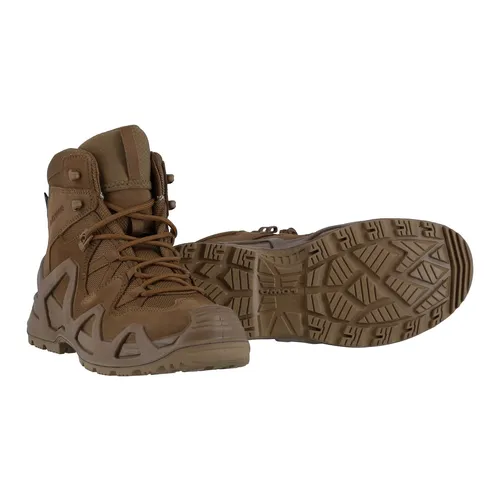 Lowa Zephyr MK2 GTX Mid Einsatzstiefel coyote, Größe 48,5/UK 13 - Wanderschuhe mit geringem Gewicht und optimaler Stabilität, ideal für militärische und zivile Einsätze. Wasserdichtes GORE-TEX und rutschhemmende Sohle sorgen für Komfort und Sicherheit.
