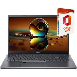 Acer Aspie A17-51, Intel Core 7-150U, Nvidia GeForce RTX 2050, Gaming-Notebook (44 cm/17.3 Zoll, Intel Core 7 150U, Nvidia GeForce RTX 2050, 4000 GB SSD, Windows 11 Pro 64Bit + MS Office 2024, Beleuchtete Tastatur) 4000 GB | 64 GB RAM