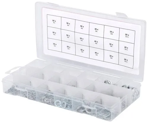 KS Tools 970.0240 9700240 Zahnscheibe M4, M5, M6, M8, M10, M12 DIN 127 1St.