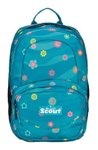 Der echte Scout Rucksack X Little Flowers - Sport-Rucksack mit tollem Design für Kinder, viel Platz für Snacks und Sportsachen, bequemes Tragesystem und ideal für Schule und Ausflüge.
