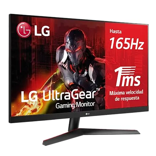 LG 32GN600-B UltraGear Gaming Monitor 31,5 Zoll - QHD VA-Panel mit 165 Hz und 5ms Reaktionszeit für flüssiges Gaming; ideal für Spieler mit HDR10 und AMD FreeSync Premium für ein optimales Spielerlebnis.