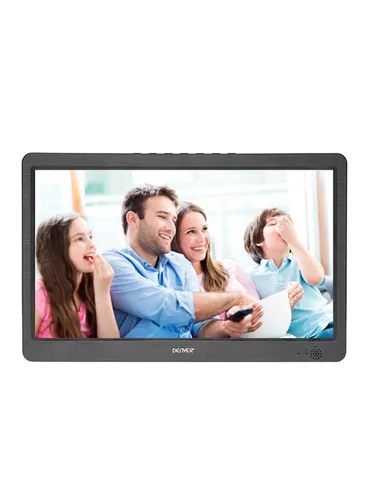10.1" Flachbild TV LED-1033 - Tragbarer 10.1" LED Fernseher mit DVB-T2, ideal für unterwegs dank integriertem Akku für bis zu 2 Stunden Spielzeit und vielseitigen Anschlussmöglichkeiten.