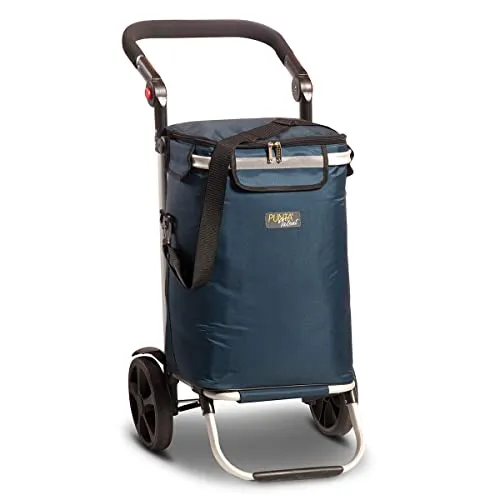 Punta Talent Einkaufstrolley 95 cm blau - Einkaufstrolley mit 95 cm Höhe, stabil und geräumig für müheloses Einkaufen, ideal für den täglichen Gebrauch.
