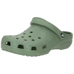 Crocs Classic Clog 43-44 EU Moss - Hochwertige Clogs aus synthetischem Material, wasserfest und leicht, ideal für Freizeit und Gartenarbeiten.
