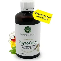 Pflanzliches Schlafmittel - schnell Einschlafen - Kräutersirup, 200ml