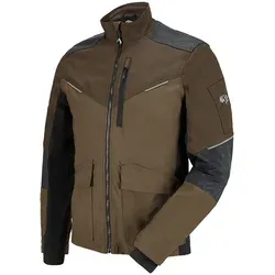 HAIX Flextreme Arbeitsjacke - Braun, 3XL - Robuste Arbeitsjacke mit integrierter Polsterung für hohen Tragekomfort und abriebfestem CORDURA®-Material. Ideal für den professionellen Einsatz und ausgestattet mit langlebigen YKK-Reißverschlüssen.
