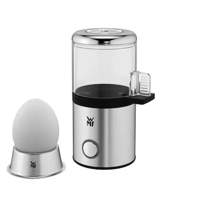 WMF KÜCHENminis My Egg Eierkocher - Eierkocher mit Härtegradeinstellung, für perfekte Eier ohne Warten und leicht zu reinigen aus Cromargan Edelstahl