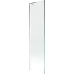 Mexen Next L Duschwand 1-flügelig 50 x 150 cm - Transparent mit Chromprofil - Duschkabine mit 6 mm dickem, transparentem Glas und schützender Beschichtung für einfache Reinigung. Ideal für moderne Badezimmer.