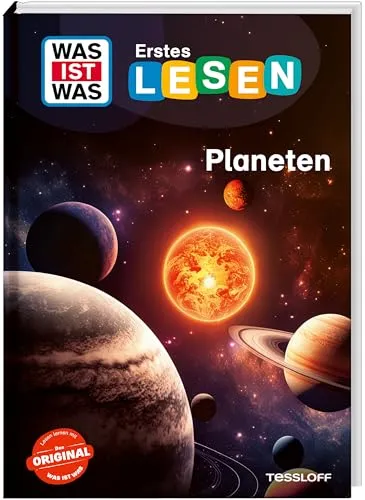 WAS IST WAS Erstes Lesen. Planeten | Lesestart | Lesestufe 2 | Fibelschrift und kurze Absätze | Coole Fakten über unser Sonnensystem
