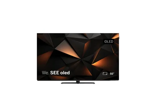 Loewe We. See 55 Zoll OLED-TV - Fernseher mit atemberaubender Ultra HD-Auflösung, Dolby Vision und integrierter 60W Soundbar für ein beeindruckendes Klangerlebnis – perfekt für Streaming und Gaming.