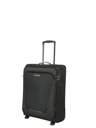 Travelite Jetpack Handgepäck Koffer 55x40x20 cm - Koffer: Kompakter Weichgepäck Trolley mit integriertem Zahlenschloss, ideal für Condor und Ryanair, leicht und praktisch mit 2 Rollen und Aufsteckfunktion für einfachen Transport.