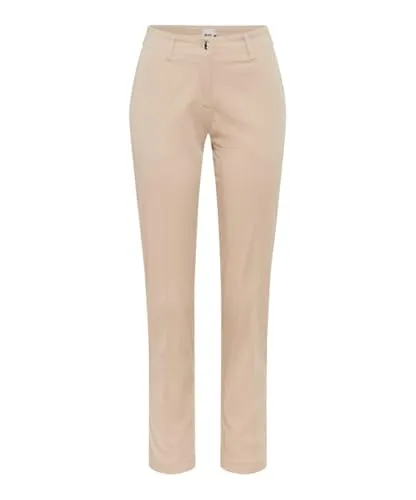 Damen Chinohose MARON S verkürzt 38 - 7/8 Chinohose von BRAX aus softem Baumwollmix mit Lyocell für hervorragenden Tragekomfort, perfekt für stilvolle Outfits.