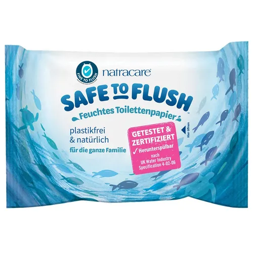Natracare Feuchtes Toilettenpapier   30 Stk.