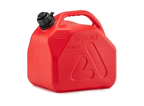 Blurea Kraftstoff-Kanister Benzinkanister 10l mit smartem Sicherheits-Einfüllsystem Füllstopp (10 Liter)