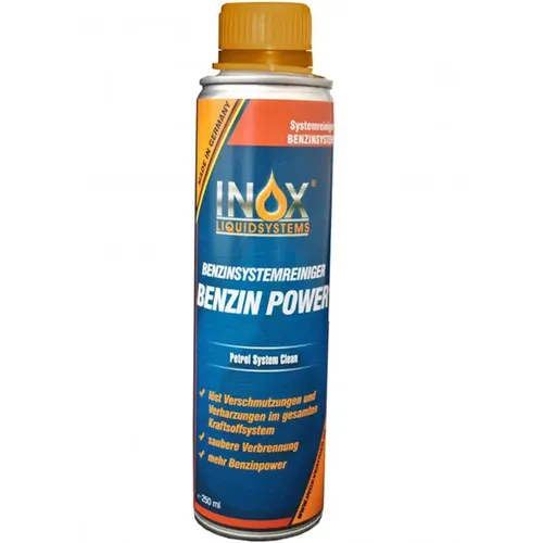 INOX Benzin Power 250 ml Additive für Fahrzeuge geeignet für alle Normal- und Superbenziner 1423500