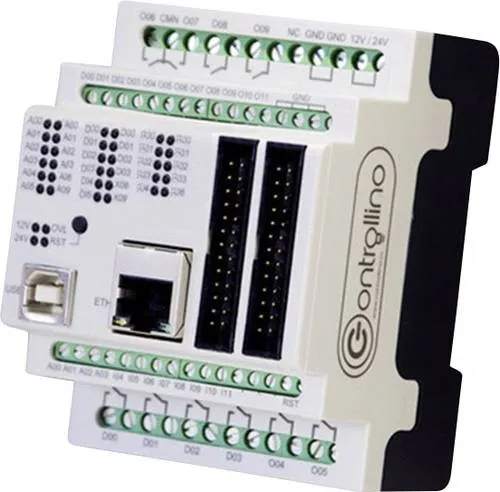Controllino MAXI 100-100-00 SPS-Steuerungsmodul - SPS-Prozessor, Arduino-kompatibel und ideal für industrielle Automatisierungslösungen mit 12V/24V DC.