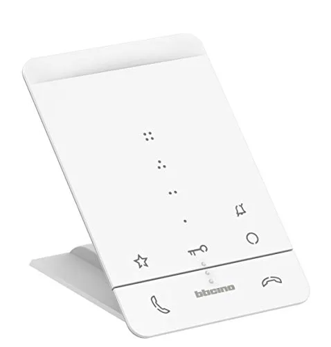 BTICINO Audio-Hausstation CLASSE 100 A16E - Hörerlose Innenstelle für 2-Draht Türsprechanlagen, mit Türomatfunktion und 16 melodischen Ruftönen