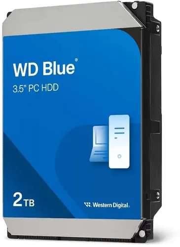 Western Digital 2TB WD WD20EZBX Blue 256MB - Hochleistungs-Festplatte, ideal für Gaming und umfangreiche Datenspeicherung