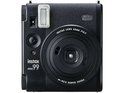 INSTAX Mini 99 Black - Sofortbildkamera im Mini Format, mit Doppelbelichtung und 6 kreativen Farbeffekten für einzigartige Schnappschüsse