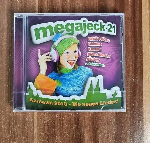 Megajeck 21 - Kökner Karneval Musik CD Sampler mit Rabaue, Räuber, Kasalla, ...