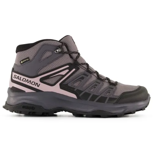 Salomon EXTEGRA MID GORE-TEX W Wanderschuh - Wasserdichter Wanderschuh in grau, ideal für sportliche Aktivitäten. Mit atmungsaktiver GORE-TEX® Membran für besten Komfort beim Wandern.