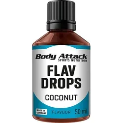 Body Attack Flav Drops - 50 ml Coconut