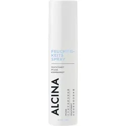 Alcina Feuchtigkeits Spray 125 ml - Haarpflegespray für glänzendes Haar, mit Lichtschutzfilter und Feuchthalte-Faktoren. Verbessert die Kämmbarkeit und schützt vor Witterungseinflüssen. Ideal für langes und empfindliches Haar.