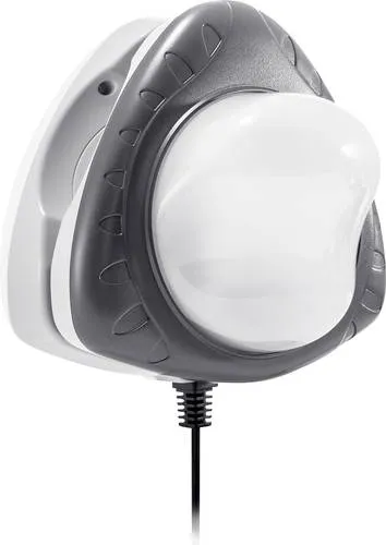 INTEX 28698 Magnetyczna lampa basenowa LED - LED Poolbeleuchtung für Schwimmbecken bis 732 cm, mit sicherer Magnettechnologie und 5 Farben, energieeffizient und einfach zu installieren.