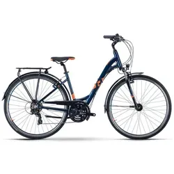 RAYMON TourRay 1.0 Wave - darkblue / orange - 50cm | 28 Zoll