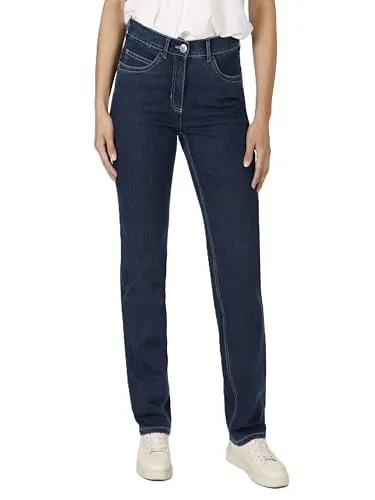 STARK Style Greta – Bequeme Damen Jeanshose in Stone Blue - Stretchige 5-Pocket Jeans mit Comfort-Taille und geradem Beinverlauf, ideal für komfortablen Sitz und Alltag. Strapazierfähig und pflegeleicht, perfekt für jede Gelegenheit.