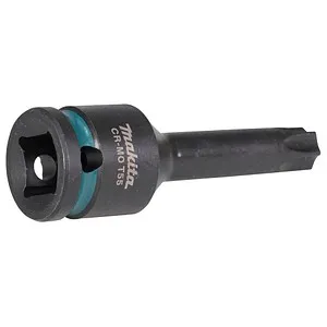 makita Impact Black 1/2" Torx Steckschlüsseleinsatz Größe: T55 Länge: 78,0 mm