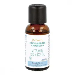 Vitamin D3 + K2 Öl Tropfen 30 ml - Arzneimittel zur Unterstützung des Immunsystems, kombiniert Vitamin D3 und K2 für optimale Gesundheit - versandkostenfrei erhältlich.