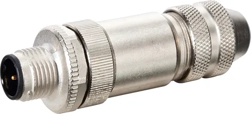 Murrelektronik M12-Stecker gerade 7000-17341-0000000 - M12 Stecker gerade, geschirmt und selbstanschließend, ideal für industrielle Anwendungen mit 8-poliger Schraubklemme.