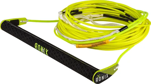RONIX COMBO 6.0 Hantel 2026 Gelb mit 80 R6 Seil - Die COMBO 6.0 Hantel 2026 in Gelb bietet einen 3D-geformten Griff für optimalen Halt und eine langlebige Nylon BarLock. Ideal für Wassersport und vielseitigen Einsatz!