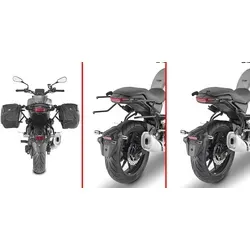 Givi Remove-X Abnehmbare Abstandhalter - Motorradzubehör mit abnehmbaren Abstandhaltern für weiche Satteltaschen, ausgestattet mit Schnellverschluss für eine einfache Handhabung.