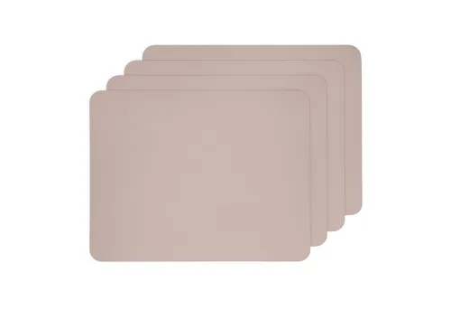 Ehrenkind® Platzset Kinder – Abwaschbares Tischset aus 100% PE, rutschfest und BPA-frei – 4-er Set in Taupe - Praktisches Platzset für Kinder aus hochwertigem, 100% PE, EVA-PP-Film. Abwaschbar und pflegeleicht – ideal für Mahlzeiten und kreative Spiele. Rutschfeste Oberfläche sorgt für Stabilität und weniger Chaos am Tisch. Made in Germany.