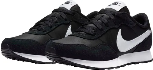 Nike Sportswear Md Runner Sneaker schwarz-weiß - Sneaker low mit atmungsaktivem Obermaterial aus Leder und Textil, ideal für sportliche Aktivitäten. Fällt klein aus, bitte eine Größe größer bestellen!