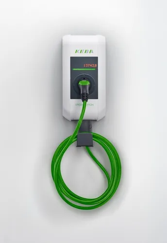 Keba Wallbox c-series 22kW - Intelligentes Laden für Zuhause - Wallbox für effizientes Laden mit 22 kW, sowohl einphasig als auch dreiphasig nutzbar, ideal für Innen- und Außenmontage.