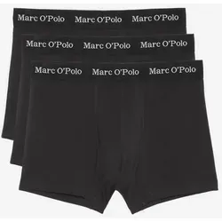 Marc O´Polo Herren Essentials 3-Pack Boxer Shorts, Schwarz, Größe Large - Herren-Boxershorts im klassischen Look, bequem und aus hochwertiger Baumwolle für optimalen Tragekomfort.