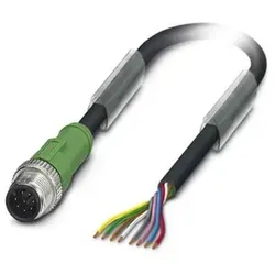 M12 Sensorleitung PVC 8-polig A-Kodierung 4,0 Meter - Hochwertige M12 Sensorleitung mit 8 Polen und A-Kodierung, 4,0 Meter lang, für zuverlässige Verbindungen in industriellen Anwendungen. Flexibel und robust, ideal für anspruchsvolle Einsatzbereiche.