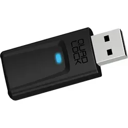 QUAD LOCK Wireless Car Adapter für kabelloses CarPlay & Android Auto - Rüsten Sie Ihr Auto mit kabellosem CarPlay oder Android Auto auf. Einfache Plug & Play Einrichtung und Unterstützung für mehrere Geräte sorgen für eine saubere und bequeme Nutzung.