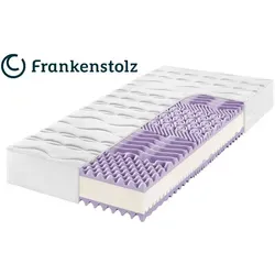 Frankenstolz Matratze Allergo KS Kaltschaum 100x200 cm - Hypoallergene Matratze für gesunden Schlaf, mit optimaler Druckentlastung und 7-Zonen-Komfortschaumkern. Ideal für Allergiker und bietet angenehmen Liegekomfort.