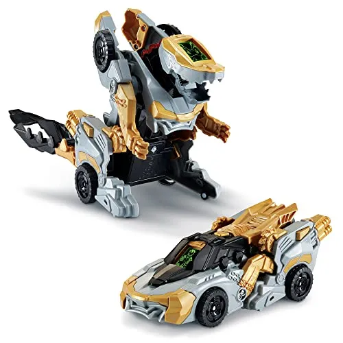 Vtech Switch & Go Dinos - Vulcanion Mega Dragon Transformer - Verwandle das Fahrzeug in einen Drachen! Dieses farbenfrohe Spielzeug fördert die Kreativität und ist ideal für Kinder ab 4 Jahren. Mit 2 AA-Batterien für interaktiven Spielspaß.